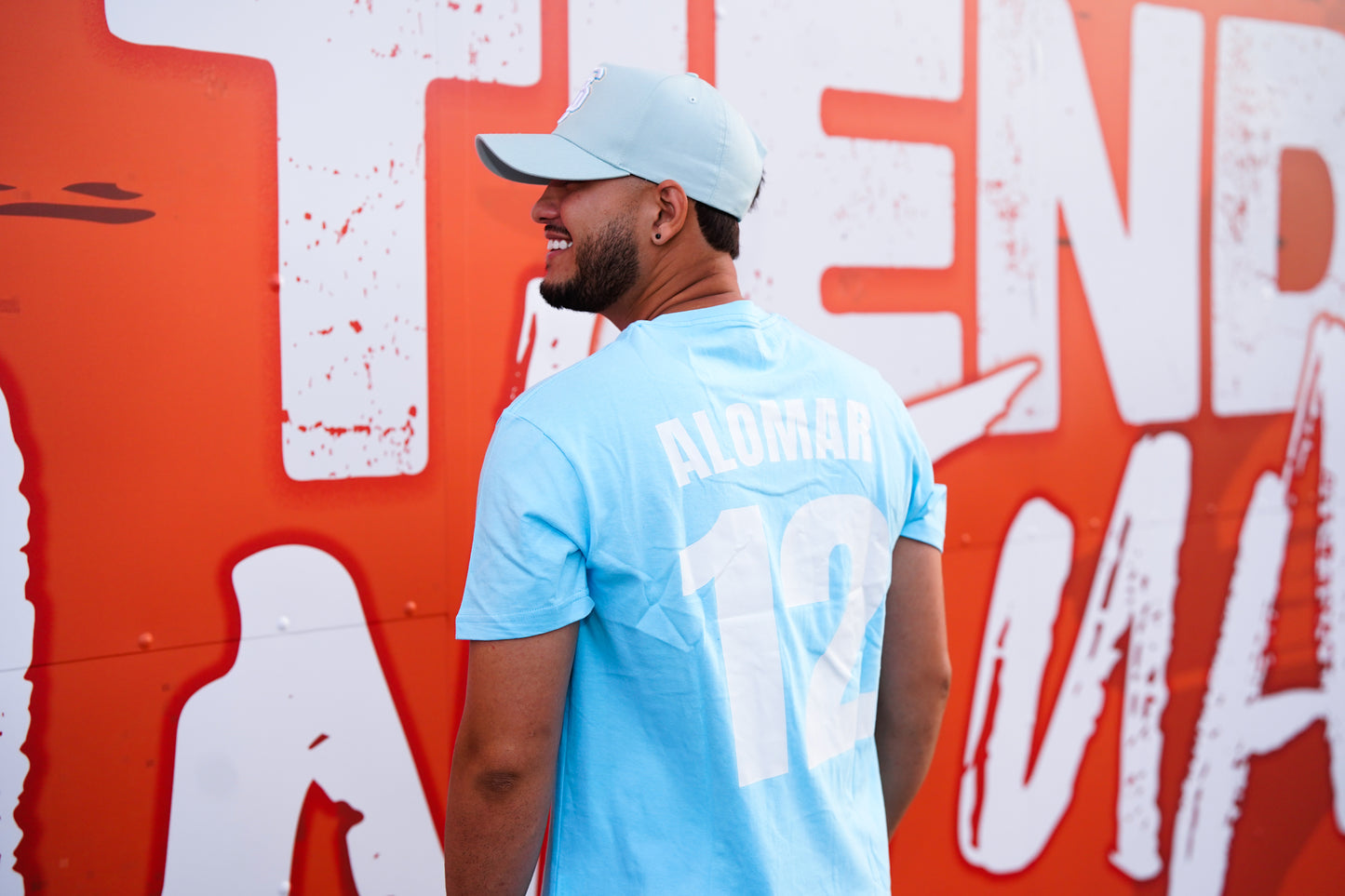 Alomar Embroidered Shirt - Light Blue