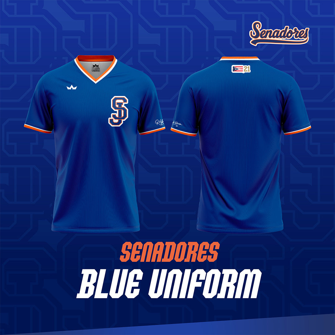 Senadores Blue Uniform