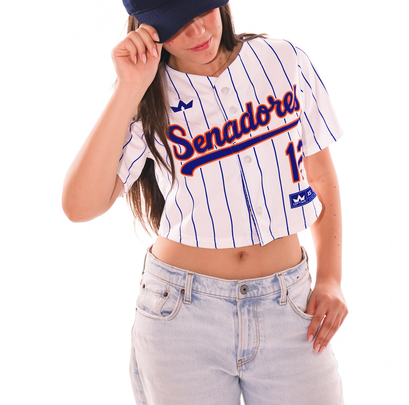 Senadores Women's White Team Jersey