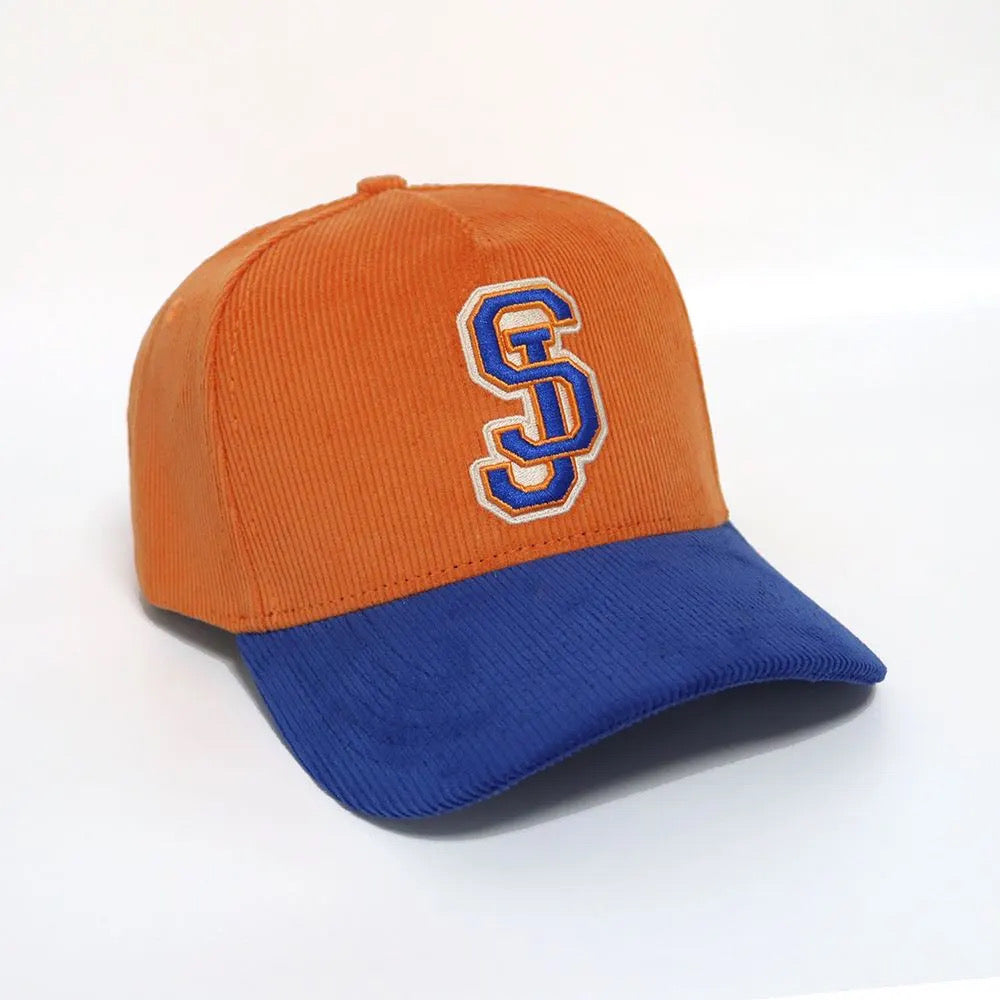Senadores Orange Corduroy Hat