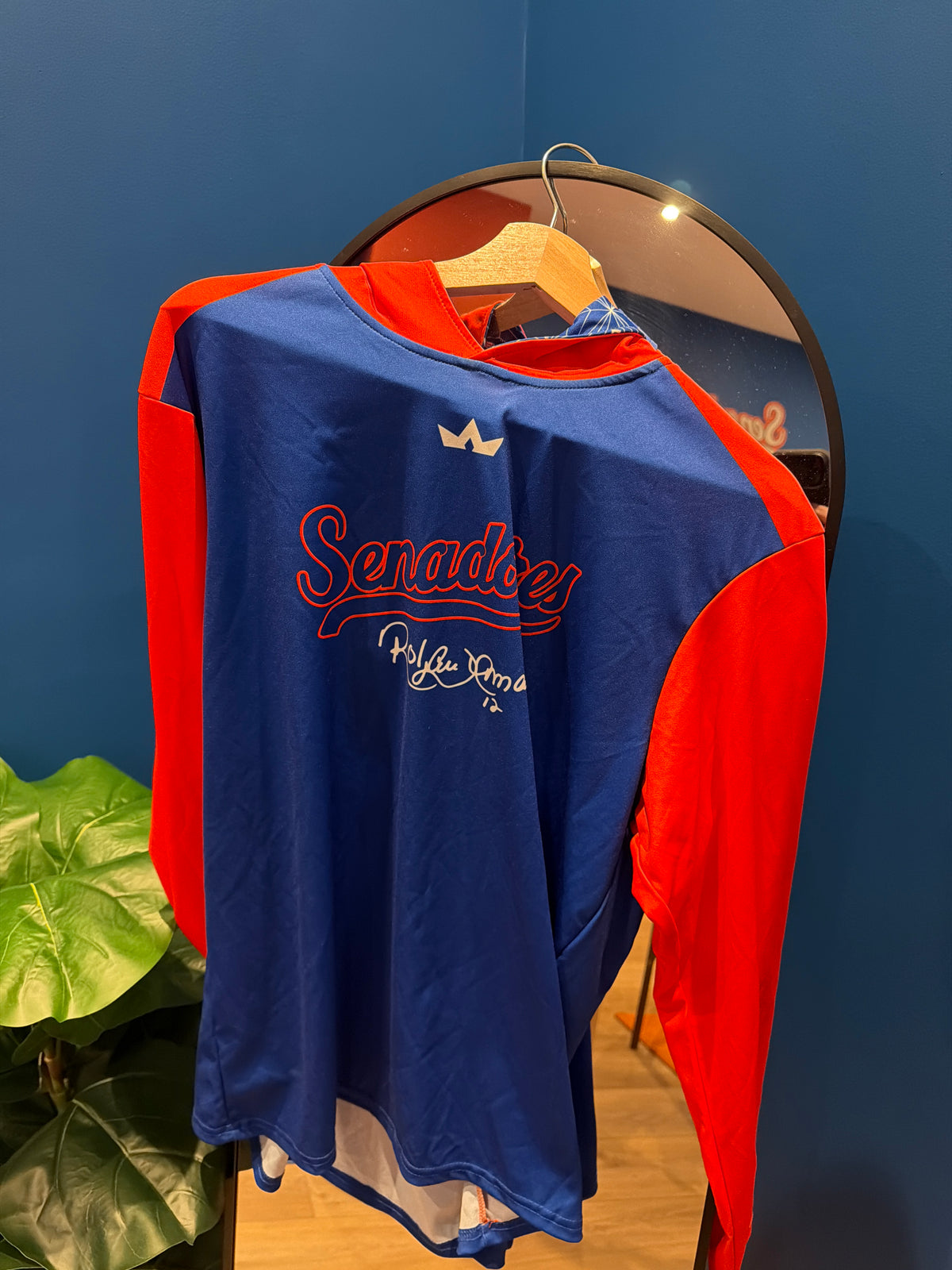 RA12 Dri-Fit Long Sleeved Shirt -  Blue Orange