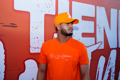 Alomar Embroidered Shirt - Orange