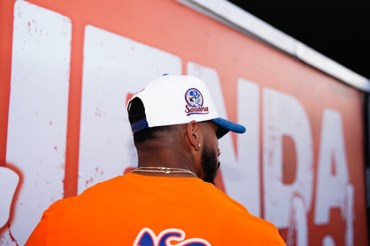 Senadores White / Blue Corduroy Hat