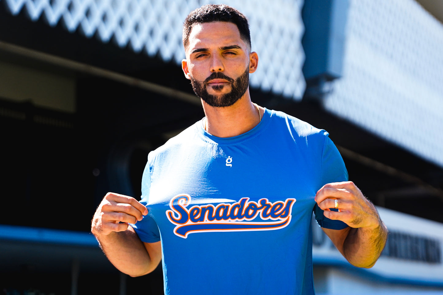 Senadores Dri-Fit Blue Shirt