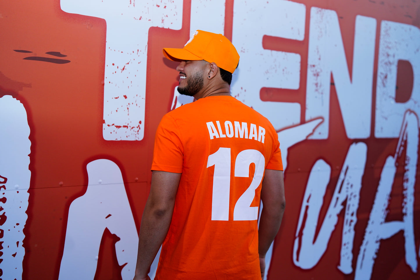 Alomar Embroidered Shirt - Orange