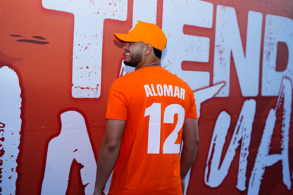 Alomar Embroidered Shirt - Orange