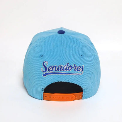 Senadores Light Blue Corduroy Hat