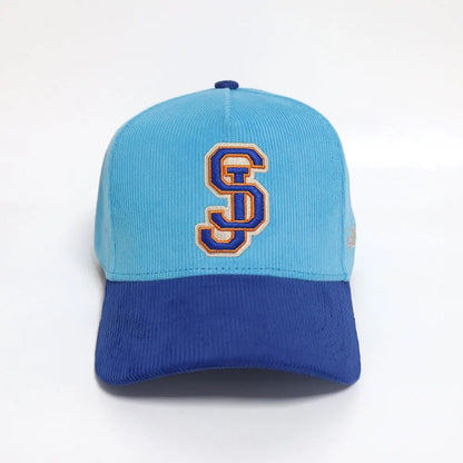 Senadores Light Blue Corduroy Hat