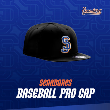 Senadores Black Baseball Pro Cap